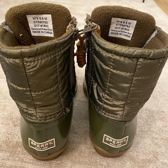 Sperry Saltwater Quilted Duck Boot - Picture 4 of 4